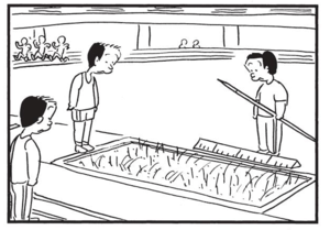 【無料漫画】かりあげクン(1552回)毎日配信!「作務衣」「砂漠化」街中で目立たないための奇策/植田まさし 7