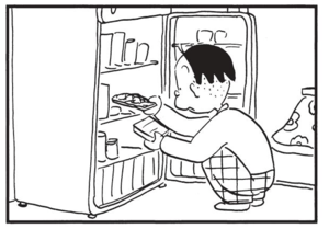 【無料漫画】かりあげクン(1392回)毎日配信!「見舞い」「なべ物」入院中の知人に“常識外れのお見舞い”/植田まさし 3