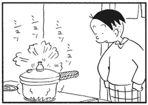 【無料漫画】かりあげクン(289)「クラブ」「コンピューターウイルス」圧力鍋を借りて料理するものとは?/植田まさし 11