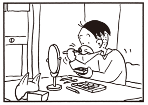 【無料漫画】かりあげクン(649)1月も毎日配信!「フェンシング」「狼男」ホームラン級のボールをキャッチして?/植田まさし 7