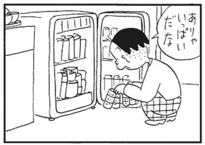 【無料漫画】かりあげクン(278)「皮ジャン」「会社の冷蔵庫」たくさんの仕事を頼まれたので?/植田まさし 6