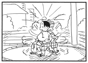【無料漫画】かりあげクン(180)「香り」「すもう大会」…植田まさし 8
