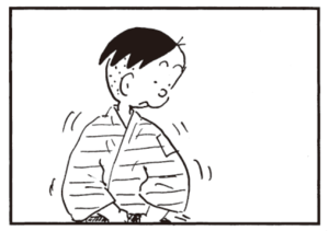 【無料漫画】かりあげクン(444)7月も毎日配信!「二日酔い」「居眠り運転」帯を巻こうとしたけど?/植田まさし 11