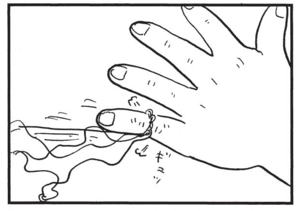 【無料漫画】かりあげクン(1555回)毎日配信!「音」「あやとり」鳴り響いた大きな音の正体/植田まさし 7