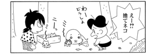 えー!?捨てネコ