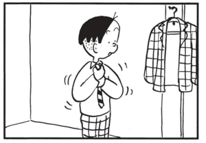 【無料漫画】かりあげクン(1545回)毎日配信!「雨やどり」「無農薬」雨が降り出すと着替えるワケとは/植田まさし 3