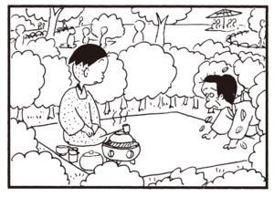 【無料漫画】かりあげクン(348)4月も毎日配信!「トイレ」「お茶」純英国式の紅茶の飲み方とは?/植田まさし 8