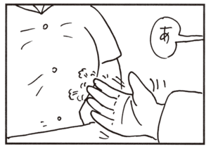 【無料漫画】かりあげクン(681)3月も毎日 配信!「バーゲン」「呉服店」横断歩道を渡る時はしっかりと手を握ってあげて?/植田まさし 15