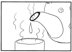 【無料漫画】かりあげクン(282)「口紅」「接待」口紅を使ってどんないたずらをした?/植田まさし 4