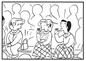 【無料漫画】かりあげクン(1429回)毎日配信!「ひざかけ」「ひも」スマートな気遣いだと思ったのに…/植田まさし 2