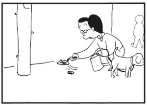 【無料漫画】かりあげクン(282)「口紅」「接待」口紅を使ってどんないたずらをした?/植田まさし 24
