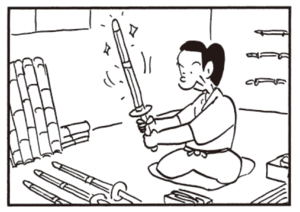 【無料漫画】かりあげクン(497)8月も毎日配信!「竹刀」「虫除け」傘を持っていればいいことがある?/植田まさし 2