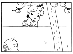 【無料漫画】ここだけのふたり!(50)「柿をとる」「お買い物」ワイルドになった有吉君?/森下裕美 5