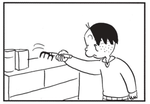 【無料漫画】かりあげクン(1546回)毎日配信!「くまで」「五月病」意外な場面でくまでが活躍!?/植田まさし 3