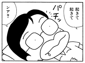 【無料漫画】ここだけのふたり!(101)「バリ猿」「二人の夜」急に起こされたと思ったら?/森下裕美 10