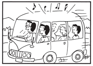 【無料漫画】かりあげクン(1549回)毎日配信!「タクシー」「陸上競技」乗車するなり双眼鏡を取り出した驚きの理由/植田まさし 10