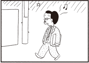 【無料漫画】かりあげクン(343)3月は毎日配信!「なべ物」「食べ物」強がる子供に消毒をしてあげて?/植田まさし 27