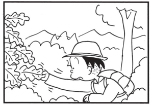 【無料漫画】かりあげクン(1543回)毎日配信!「洋食」「葉っぱ」スムーズに食事を済ませられた理由とは/植田まさし 7