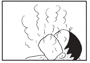 【無料漫画】かりあげクン(1503回)毎日配信!「ウォーミングアップ」「駅」あったまって調子が出てくると…/植田まさし 3