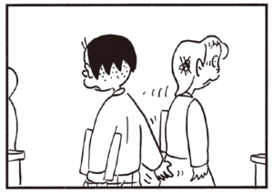 【無料漫画】かりあげクン(182)「背中」「自分」…植田まさし 3