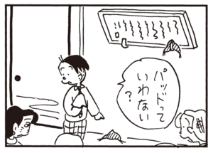 パッドっていわない?