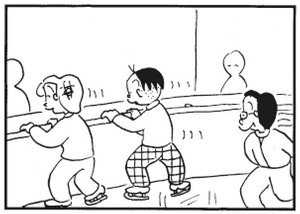 【無料漫画】かりあげクン(288)「肉親」「お茶席」検問で息を吐くようお願いされたので?/植田まさし 18