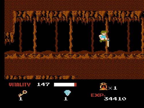 2ページ目 ファミコン版 ドラゴンバスター 金色に輝くカセットに詰まった 2段ジャンプ 兜割り 習得の記憶 ふたまん