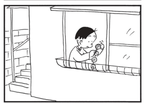 【無料漫画】かりあげクン(1364回)毎日配信!「回転ずし」「ほしがき」回転ずしのまさかの利用方法/植田まさし 6
